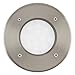 Produktbild EGLO LED Bodeneinbauleuchte Lamedo, 1 flammige Einbauleuchte, Wegelampe aus Edelstahl, Farbe: Silber, Glas: Weiß, satiniert, rund, IP67