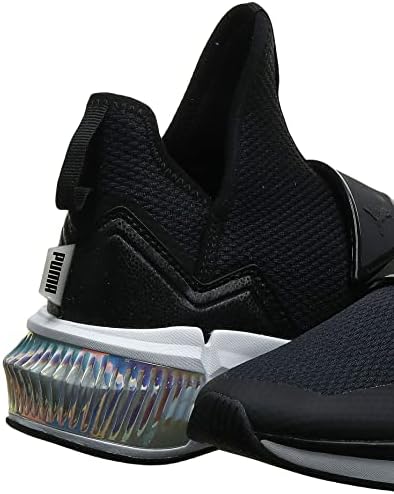 PUMA Women's Training Gymnastics Shoe, Black White, 7.5 | Image 7