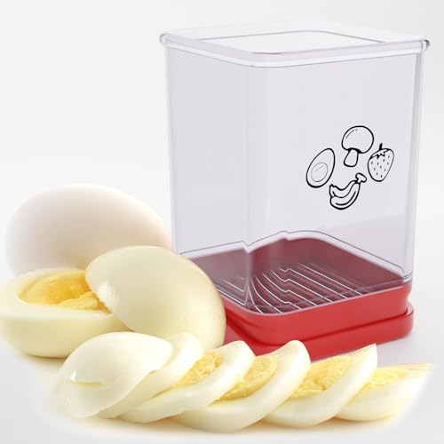 2 PCS Tewodila Fruit Slicer Cup, Speed Cutter for Strawberry Banana Grape Egg, Stainless Steel Vegetable Cutting Kitchen Gadget, Kitchen Portable Slicing Tool - Image 4