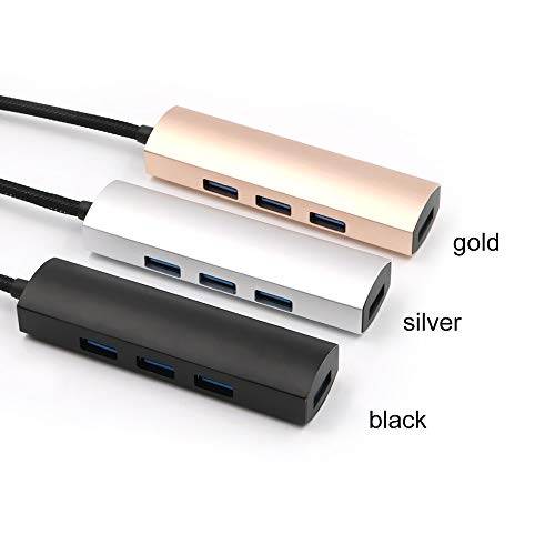 Hub USB 3.0 da Docooler, adaptador de extensão de interface multiportas compatível com computador, t