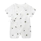 Koreanmade Baby Kimono Robe Romper with Traditional Korean Design Prints 100% Cotton (Kimbab, 6-12 months)