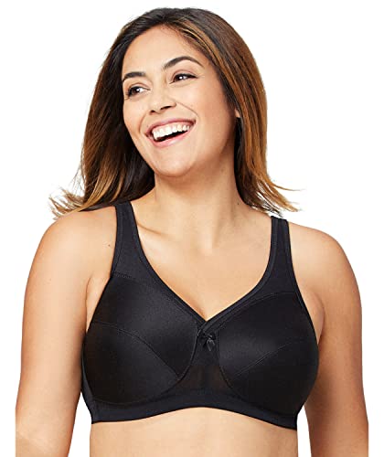 Glamorise Femme Magiclift Maintien Actif sans Armature #1005 Soutien Gorge, Noir, 105J EU Cover