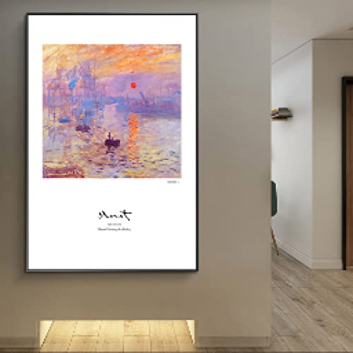 Peintures sur toile Impression par Monet pour une décoration d'intérieur zen salon