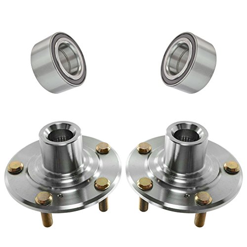 Wheel Bearing & Hub Front Lh Driver Rh Pass Pair For 03-07 Accord 2.4L At Auto #TOP9