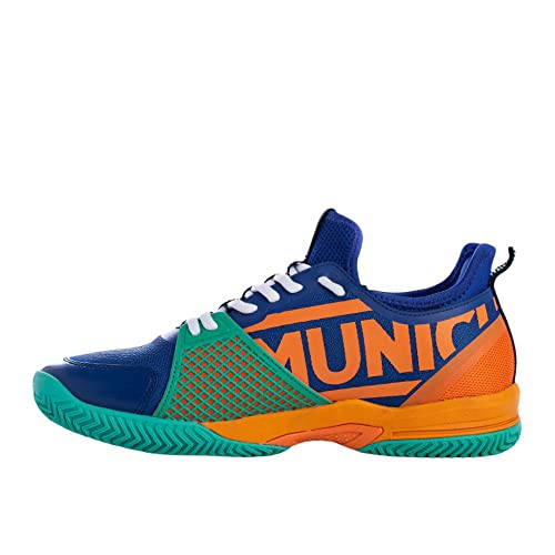 Munich Oxygen Padel, Zapatillas Deportivas Unisex Adulto, Azul 24, 41 EU