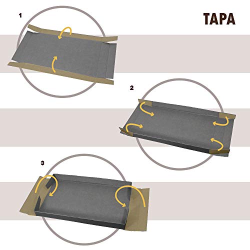 Cartón muy resistente en cajas de almacenamiento Only Boxes con tapa para proteger enseres 8