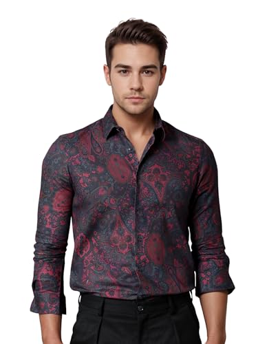 Image of Rare Rabbit Tailored Paisley Print Shirt