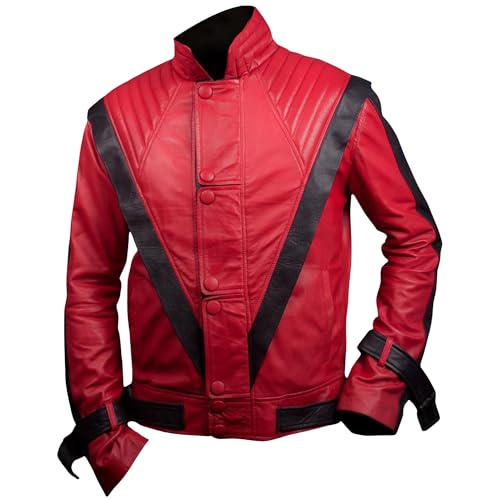 Flesh & Hide Men's Red & Black Jacket XS Red at Amazon Men's