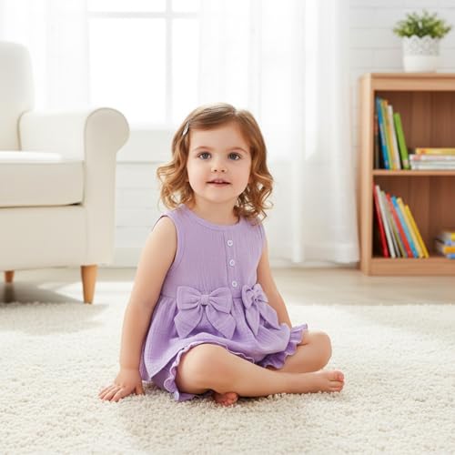 Image of Toddler Girl Clothes Sleeveless Top Shorts 2Pc Summer Outfit 12M-5T