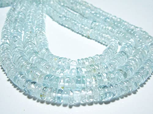 Rondelle en Pierre Blanche de 5mm Facile à Enfiler pour Réparer et Créer vos Bijoux