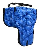 AJ Tack Wholesale Western Horse Saddle Carrier Cover Storage Travel Bag Poly Fill Padded Royal Blue