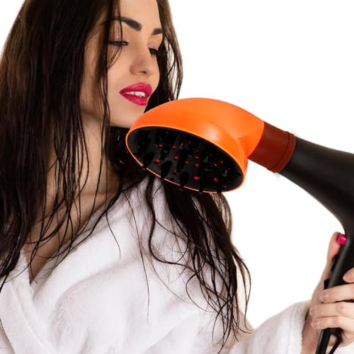 Baluue Acessório Difusor De Secador De Cabelo Para Cabelos Cacheados E Ondulados Naturais Difusor De