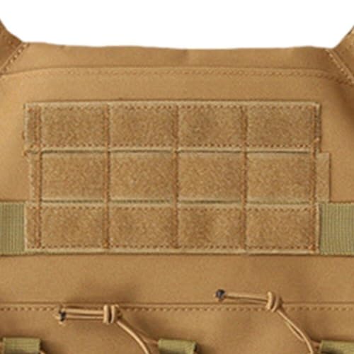 Chaleco de placa MOLLE ajustable con camuflaje para evitar la fatiga en combate 6