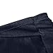 Womens Fake Jeans Pants Straight Leg Elastic Waist Pants Stretch Fashion Trousers with Pockets Navy