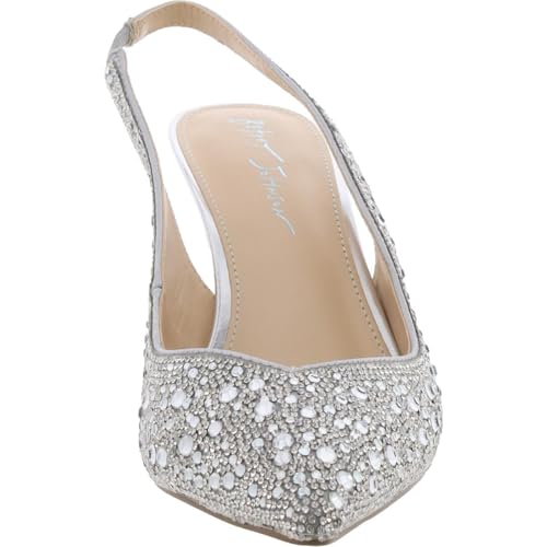Betsey Women's Clark Pump, Silver, 83