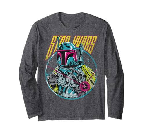 Star Wars Boba Fett tee-shirt manches longues idéal pour vos soirées pop culture
