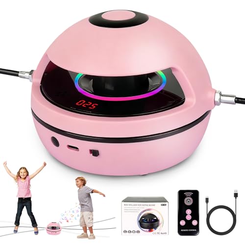 Machine à sauter Bluetooth avec compteur LED et 10 vitesses réglables