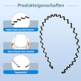 Zoom IMG-2 elalove 10 pezzi cerchietti per Zoom IMG-2 elalove 10 pezzi cerchietti per