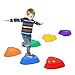 Stepping Stones for Kids 6pcs Anti-skidding Stepping Stones Set Balance Blocks Indoor & Outdoor Kids Fitness Equipment Promotes Balance Coordination & Strength