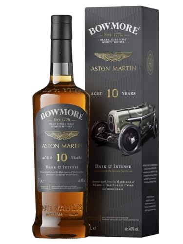 Bowmore 10 Years Old Aston Martin Dark & Intense 2022 40% Vol. 1L In Giftbox