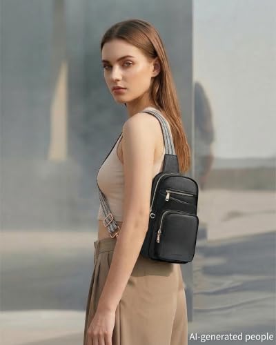 Image of Anti Theft Crossbody Bags for Women,RFID Sling Bag Travel Purse