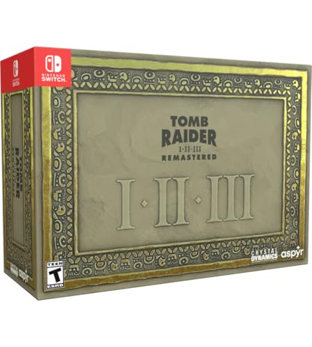 Tomb Raider I-III Remastered Collector’s Edition – for Nintendo Switcch