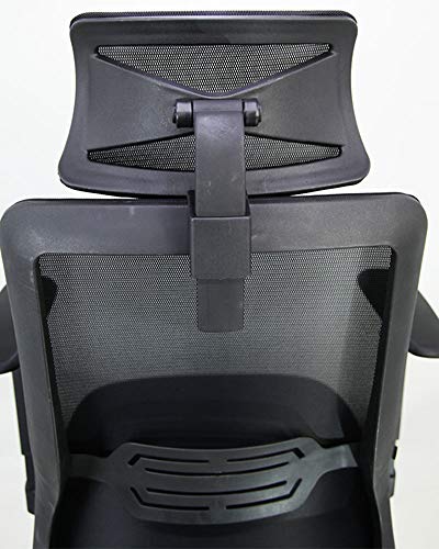 Cadeira Escritório Ergonômica Estocolmo Preta Conforsit