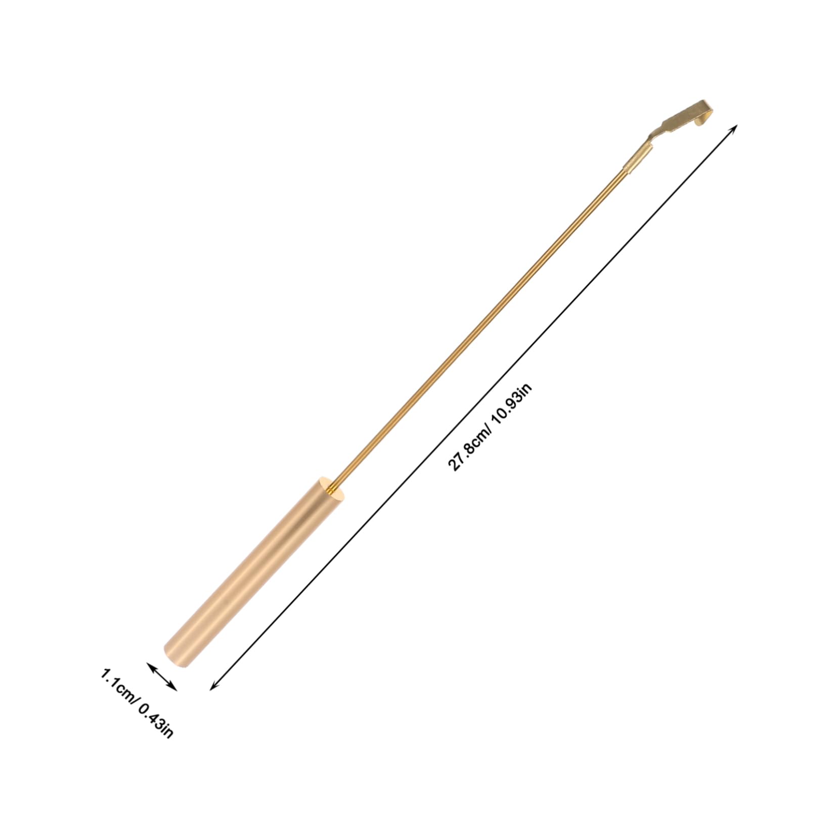 Happyami メタル振り子パーツ 壁時計 振り子交換 20cm メタル振り子時計 ムーブメント DIY 壁 メカニズム 修理 並行輸入