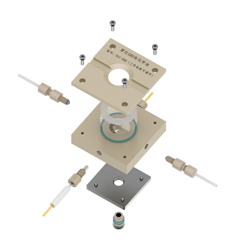 Cela do spektroskopowego badania elektrochemicznego in situ do profesjonalnej elektrochemii — konstrukcja z PEEK i metalu