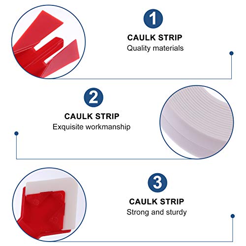 Fita adesiva Tehaux autoadesiva para banheira, banheiro, cozinha, bancada, lavatório, fogão a gás e