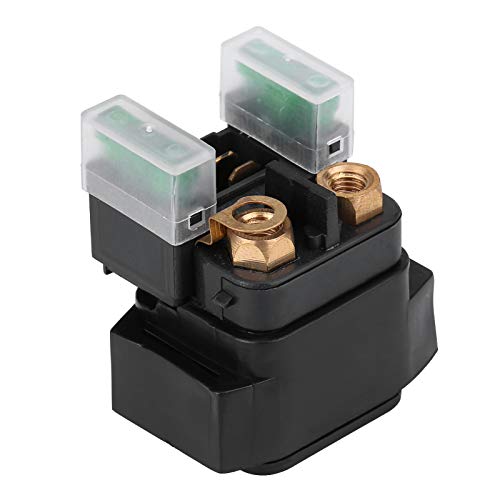 Starter Solenoid Relay 350/400/450 ATV for Yamaha Black Grizzly Kodiak Raptor ATV 660/700 Direct Replacement 12V Solenoid 2001-2012 Models
