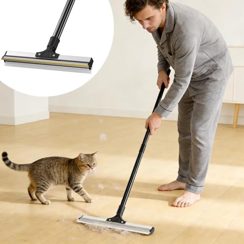Grattoir pour tapis de sol avec manche longue réglable haute performance