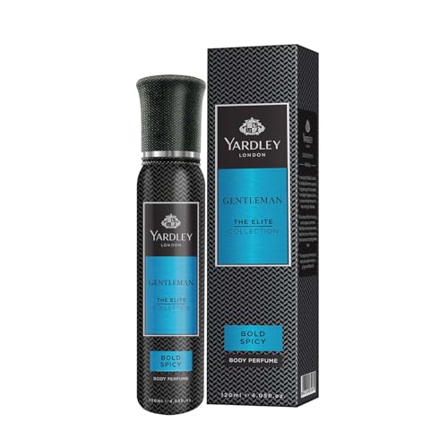 Yardley London Gentleman Stellar Spice No Gas Deodorant Body Spray Perfume For Men, 120ml