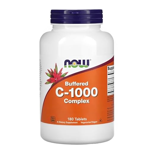 NOW Foods Complexo Vitamina C 1000mg 180 Tabls Importado