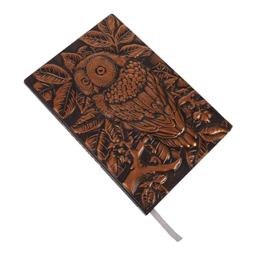 DIYEAH Bloc de Notas de Papel para Escribir Tapa Dura Álbum de Recortes Cubierta Retro para Diario Viajes Poesía Bocetos