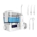 Produktbild Ultra Professional Munddusche, Munddusche Kabellos Einstellbarer Wasserdruck, Wasser Flosser Zahnreiniger mit 3 Modi und 5 Düsen, Tragbar Oraler Irrigator IPX7 Wasserdicht für Zuhause und Reise(600ml)