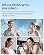 ACEFAST AceFit Air Open Ear Kopfhörer Bluetooth 5.4 mit App, Bluetooth Kopfhörer Sport, Ultradünnes, Kaum Spürbar, Bequeme Passform, Kraftvoller Sound, Klare Anrufe, Touch-Steuerung, IP54(Weiß)