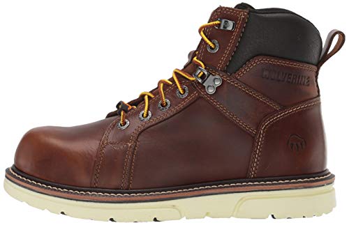 Wolverine Men's I-90 Durashocks Wedge 6" Industrial Shoe, Brown , 11 Extra Wide Us #TOP7