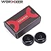 Worker Modified Flywheel Wheel and 132 Motor Set for nerf n-Strike Elite stryfe/rapidstrike CS-18/rebelle Rapid red ( Power Type, Matching to Flat Flywheel Cage)