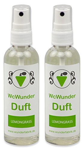 Preisvergleich Produktbild WcWunder Toiletten - Duft, 200ml in praktischen PET-Flaschen, Lemongras