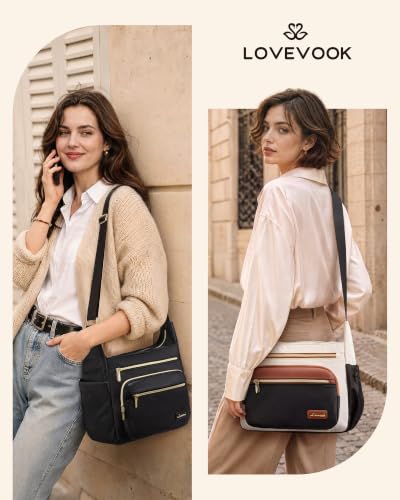 LOVEVOOK Crossbody Bags for Women, Waterproof Shoulder Purse Handbag - image 2