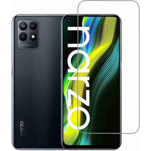 Image of Embed HD-Clear Screen Guard for Realme Narzo 50 - Harder or Durable Plastic & More Impact-Resistant Than Glass, with Free Installation Kit