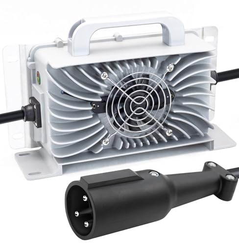 Image of 48V 15AMP Club Car Waterproof Battery Charger for 48 Volt Golf Carts