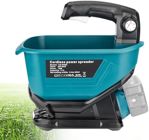 Roadtime Akku-Streuer Für Makita 18V - Für Dünger, Grassamen & Salz