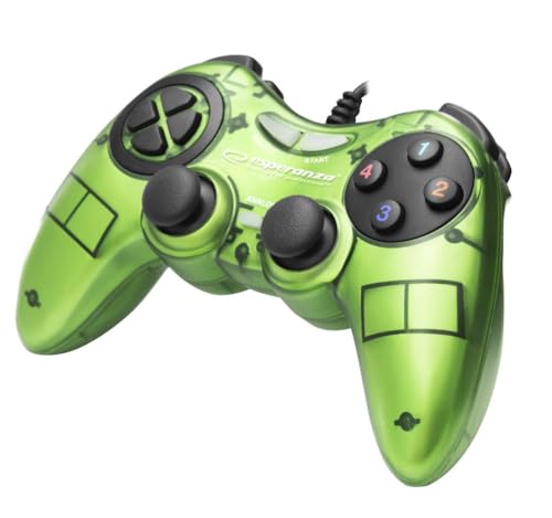 Esperanza Eg105G Manette de Jeu USB pour PC/Gamepad Fighter