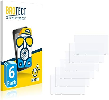 brotect Screen Protection Film 6-Pack compatible with Nintendo Switch Anti Glare Screen Protector [Matte, Scratch Proof]