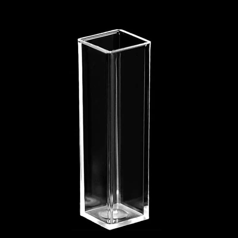 Cuvetta in plastica monouso Cuvetta in PMMA Capacità 4,5 ml UV-VIS CLR LATO Metacrilato Percorso luminoso da 10 mm Cat NO.14955130 100 EA/PK