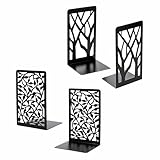 Protection antidérapante : chaque unité dispose de 4 coussinets en mousse sur la base pour éviter de glisser. Maintient fermement le support de livre en place même en cas de charge lourde. Protège les étagères en bois contre les rayures et garde votre collection bien rangée