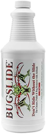 BugSlide 32 Oz Cleaner Refill for Spray Bottles & Travel Kits - Bug Remover, Detailing and Cleaning Solution for all Vehicles, Multisurface Cleaner to Shine and Degrease without Scratching…