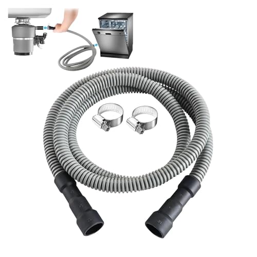 Tuyau évacuation lave-vaisselle flexible avec bague de serrage AC - 4